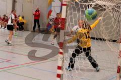 Handball Damen HG Ingolstadt - VFL Günzburg - Melanie Pöschmann #10 beim Torwurf - Foto: Jürgen Meyer