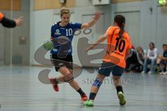 Handball Damen - Landesliga Bayern - HG Ingolstadt - TSG 1885 Augsburg - Mel Pöschmann läuft zum Tor