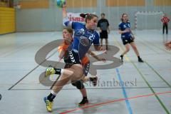 Handball Damen - Landesliga Bayern - HG Ingolstadt - TSG 1885 Augsburg - Biggi Schotterer wirft ein Tor