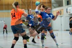 Handball Damen - Landesliga Bayern - HG Ingolstadt - TSG 1885 Augsburg - Biggi Schotterer wirft ein Tor