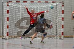 Handball Damen Landesliga Bayern - HG Ingolstadt - ESV Neuaubing - 16 Karo Diesner im Tor