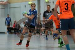 Handball Damen - Landesliga Bayern - HG Ingolstadt - TSG 1885 Augsburg - Mel Pöschmann läuft durch die Abwehr