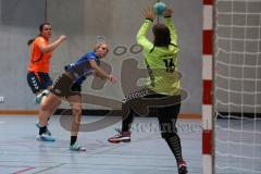 Handball Damen - Landesliga Bayern - HG Ingolstadt - TSG 1885 Augsburg - Kathi Fischer wirft ein Tor