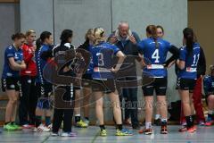 Handball Damen Landesliga Bayern - HG Ingolstadt - ESV Neuaubing - Trainer Siggi Nefzger gibt Ratschläge