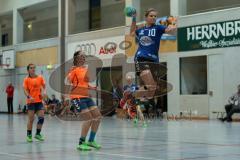 Handball Damen - Landesliga Bayern - HG Ingolstadt - TSG 1885 Augsburg - Mel Pöschmann läuft durch die Abwehr und wirft ein Tor