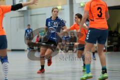 Handball Damen - Landesliga Bayern - HG Ingolstadt - TSG 1885 Augsburg - Mel Pöschmann läuft durch die Abwehr