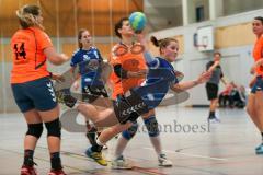 Handball Damen - Landesliga Bayern - HG Ingolstadt - TSG 1885 Augsburg - Biggi Schotterer wirft ein Tor
