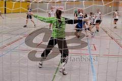 Handball Damen - HG Ingolstadt/Frauen - TSV Schleißheim - Franziska Benick #4 HG Ingolstadt  beim 7 Meter Theresa Bauer Torfrau Schleißheim - Foto: Jürgen Meyer