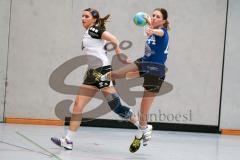 Handball Damen - Landesliga Nord - HG Ingolstadt - HC Sulzbach Rosenberg - Lisa-Marie Söder #44 blau Ingolstadt - Anna Schramm #22 weis Sulzbach - Foto: Jürgen Meyer