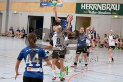 Handball Damen - Landesliga Nord - HG Ingolstadt - HC Sulzbach Rosenberg - Simone Jens #4 blau Ingolstadt - Foto: Jürgen Meyer