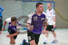 Herren Handball BOL - MTV Ingolstadt - TSV Mainburg - Andrei Macovei (15 MTV) bejubelt sein Tor