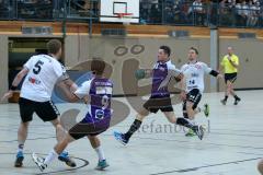Herren Handball BOL - MTV Ingolstadt - TSV Mainburg - mitte Andrei Macovei (15 MTV) läuft zum Tor