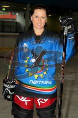 Inlinehockey WM Frauen - Stefanie Gantz im Trikot der Nationalmannschaft von Namibia - Foto: Jürgen Meyer