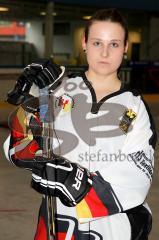 Inlinehockey WM Frauen - Isabell Ledl im Trikot der Deutschen Nationalmannschaft der IHD - Foto: Jürgen Meyer