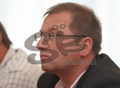 Inline Hockey-WM in Ingolstadt - Pressekonferenz - Rudi Hofweber