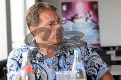 Inline-Hockey WM - Pressekonferenz - Nationalcoach Georg Schorsch Holzmann