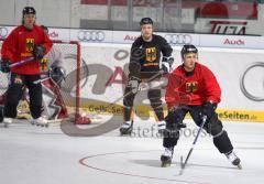 Inline Hockey-WM in Ingolstadt - Training Nationalmannschaft Deutschland - Trainingsspiel