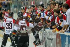 Inline Hockey WM 2012 Deutschland-Canada - jubel - Foto: Jürgen Meyer