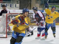 Inline Hockey-WM in Ingolstadt - USA - Schweden