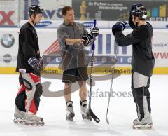 Inline Hockey-WM in Ingolstadt - Training Nationalmannschaft Deutschland - Trainer Georg Holzmann