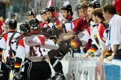 Inline Hockey WM 2012 Deutschland-Canada - jubel - Foto: Jürgen Meyer