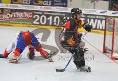 Inline Hockey-WM in Ingolstadt - Deutschland - Slowenien - Tor für Deutschland - Thomas Greilinger freut sich