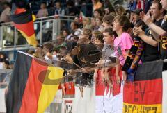 Inline Hockey-WM in Ingolstadt - Deutschland - Slowakei - Fans Deutschland