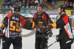 Inline Hockey-WM in Ingolstadt - Deutschland - Slowakei - Tor durch Vitalij Aab in der Mitte