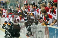 Inline Hockey WM 2012 Deutschland-Canada - jubel - Foto: Jürgen Meyer