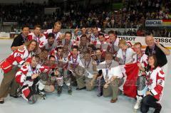 Finale Inline Hockey WM Deutschland-Canada - Canadische Nationalmannschaft - Foto: Jürgen Meyer