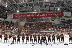 Inline WM - Finale - Deutschland - Kanada - das deutsche Team nach dem Spiel