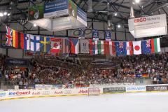 Inline WM - Finale - Deutschland - Kanada - Fahnen Fans