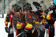 Inlinehockey WM Deutschland - Finnland - jubel - Foto: Jürgen Meyer