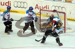 Inlinehockey WM Deutschland - Finnland - felix schütz zum 2:2 Ausgleichstreffer -  Foto: Jürgen Meyer