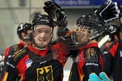 Inlinehockey WM Deutschland - Finnland - jubel - Foto: Jürgen Meyer