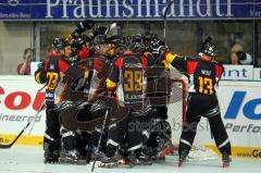 Inlinehockey WM Deutschland - Finnland - jubel - Foto: Jürgen Meyer