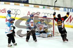 Inlinehockey WM Deutschland - Finnland - felix schütz zum 2:2 Ausgleichstreffer -  Foto: Jürgen Meyer