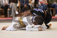 Judo - 2. Bundesliga - Männer - Saison 2024/25 - Judo - ESV Ingolstadt - Rüsselsheim-  - Suleyman Ahmad Ahmadi schwarz ESV  - Miramin Abbaszade weiss Rüsselsheim - Foto: Meyer Jürgen