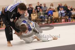 Judo - 2. Bundesliga - Männer - Saison 2024/25 - Judo - ESV Ingolstadt - Rüsselsheim-  - Georg Buschmann schwarz ESV - Ian Störmer weiss Rüsselsheim - Foto: Meyer Jürgen