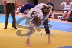Judo Damen DJK Ingolstadt - PTSV Hof - Barnsteiner Franziska (weiß DJK Ing) -  Foto: Jürgen Meyer