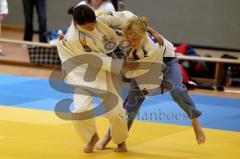 Judo Damen DJK Ingolstadt - PTSV Hof - Eglseder Verena (weiß links DJK Ing) - Foto: Jürgen Meyer
