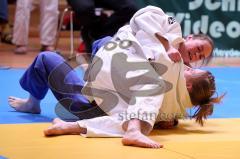 Judo Damen DJK Ingolstadt - PTSV Hof - Kratky Josephine (weiß DJK Ing oben) - Foto: Jürgen Meyer