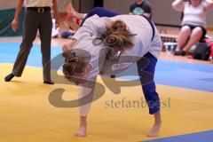 Judo Damen DJK Ingolstadt - PTSV Hof - Barnsteiner Franziska (weiß DJK Ing) - Foto: Jürgen Meyer