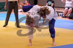 Judo Damen DJK Ingolstadt - PTSV Hof - Barnsteiner Franziska (weiß DJK Ing) - Foto: Jürgen Meyer