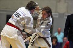 Judo Damen - Bayernliga - DJK Ingolstadt - SV Hirten - rechts Mirjam Gmeiner (DJK) gegen Monika Schneeberger