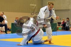 Judo Damen - Bayernliga - DJK Ingolstadt - SV Hirten - rechts Anja Weinzierl (DJK) gegen Anja Moog