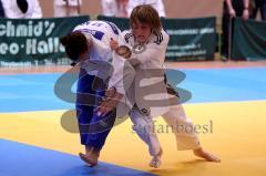 Judo Damen DJK Ingolstadt - PTSV Hof - Brandstetter Alexandra (weiß rechts DJK Ing) - Foto: Jürgen Meyer