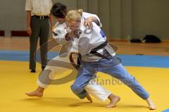 Judo Damen DJK Ingolstadt - PTSV Hof - Eglseder Verena (weiß links DJK Ing) - Foto: Jürgen Meyer