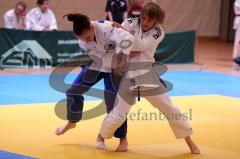 Judo Damen DJK Ingolstadt - PTSV Hof - Brandstetter Alexandra (weiß rechts DJK Ing) - Foto: Jürgen Meyer