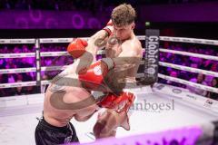Gladiator Fightnight 2025 -  Festsaal Stadttheater Ingolstadt; WKU Profi-Europameistertitel bis 72,5 kg! Im Rampenlicht: Albijon Morina vs. Mateusz Janik. Sieger nach Punkten Albijon Morina